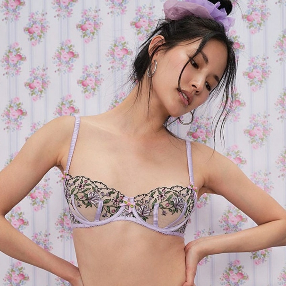 NWT For Love and Lemons 💕🍋 Lorelei underwire bra NWT, L